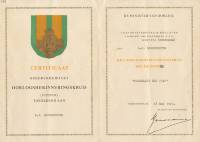 certificaat L.J.Beerschooten